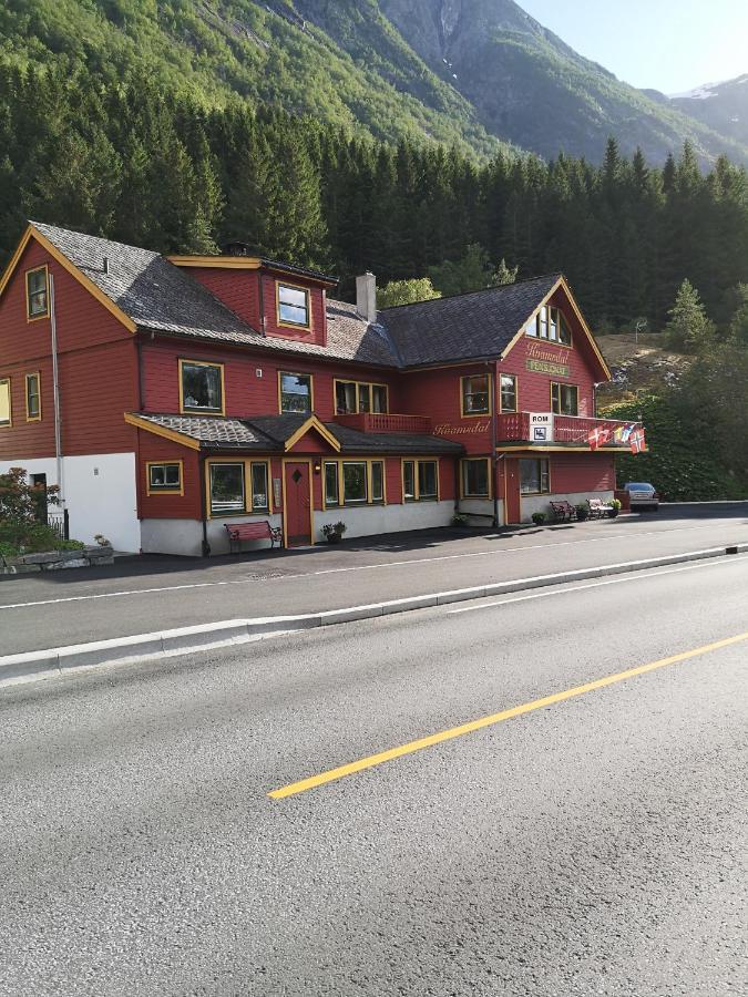 Kvamsdal Pensjonat 4 Eidfjord Esterno foto